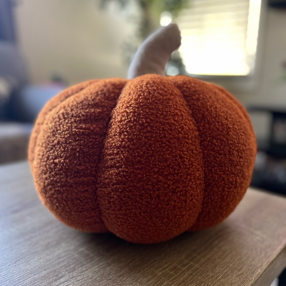 Pumpkin pillow